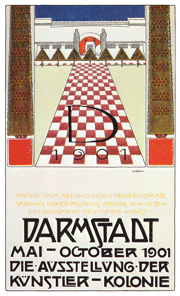 Ein Dokument deutscher Kunst, Darmstadt, exhibition poster